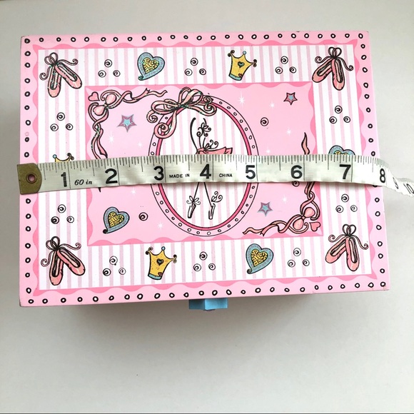 Ballet Jewelry Box Pink Ballerina Hot Focus - Picture 12 of 16